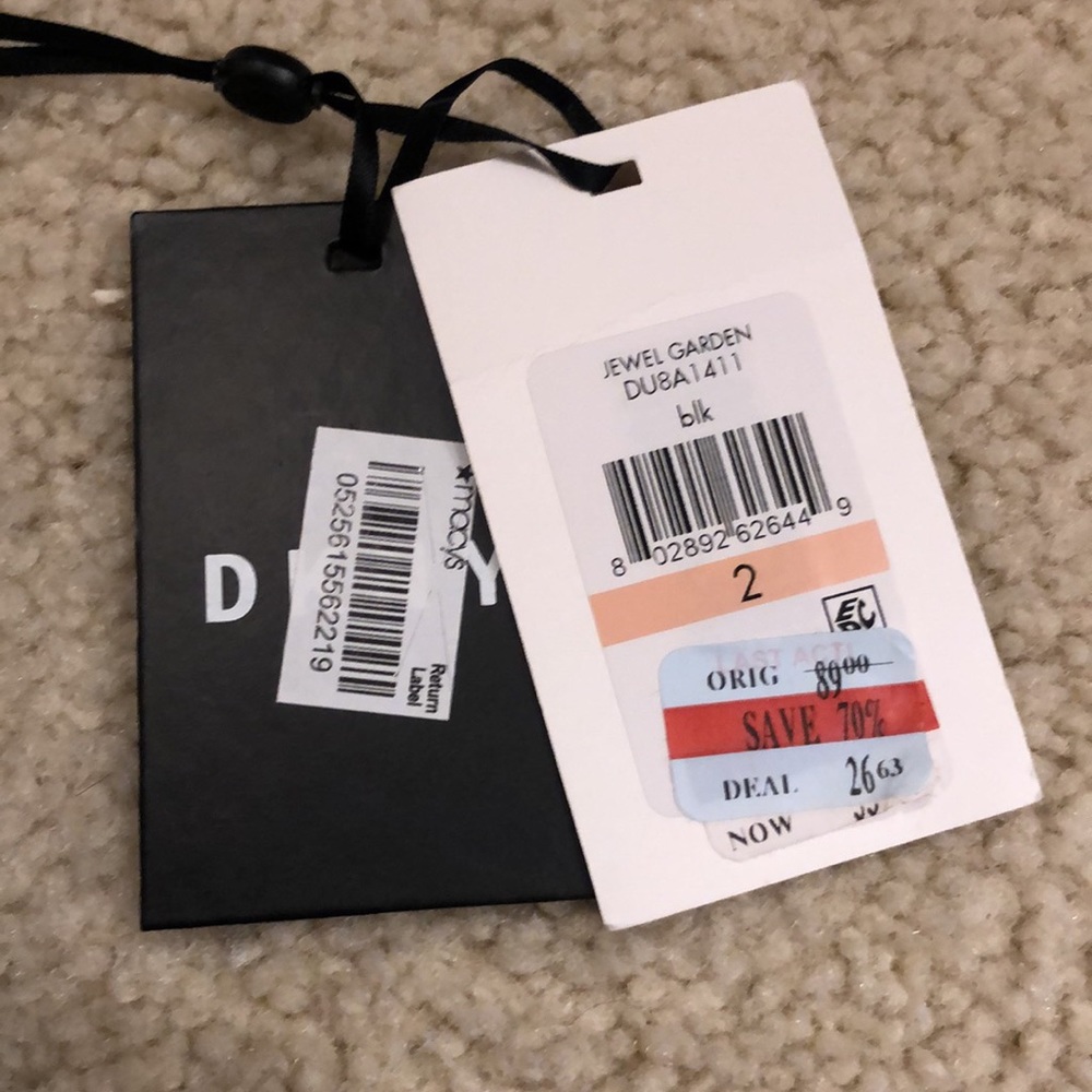 DKNY Black Pencil Suit Skirt - Picture 4 of 6